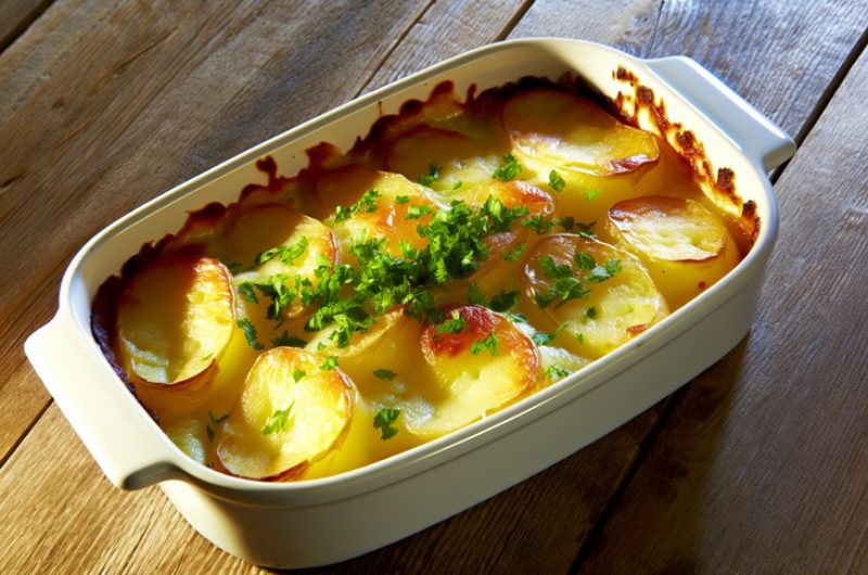 creamy cheesy potato dish