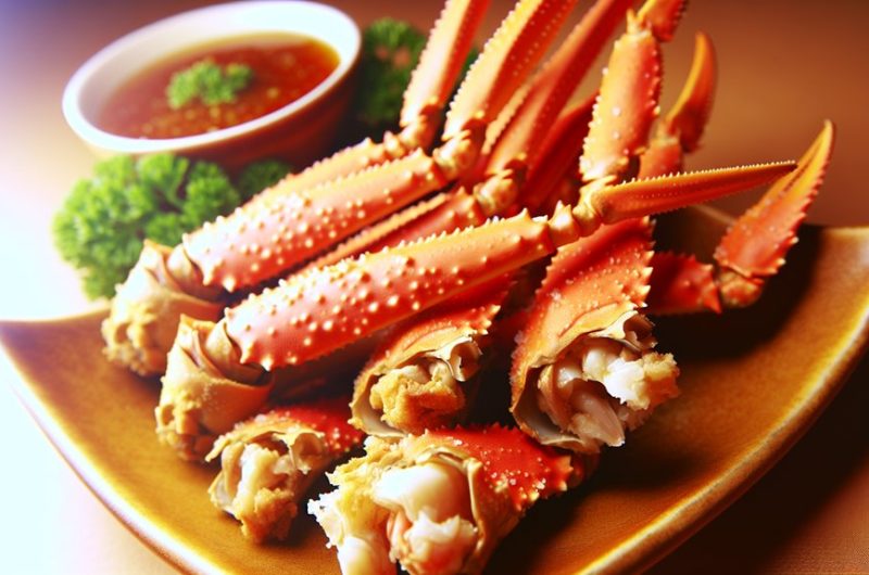 crispy fried crab legs