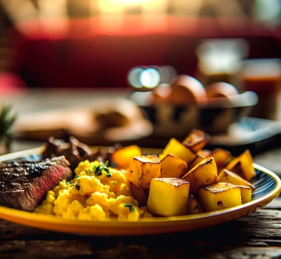 savory steak potato hash